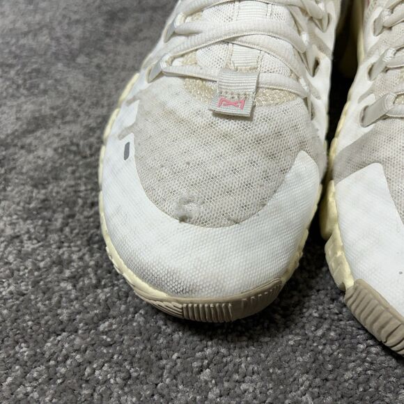 Nike Free Metcon 5 DV3950-100 Women’s Sz 9.5 Sail Sand White Training Shoes Used - Picture 4 of 13